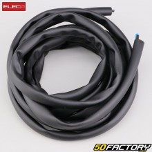 Elec Universal 0.5mm Electrical Wire Extension Cable (3 Wires, Black Sheath) (2 Meters)