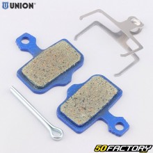 Organic bicycle brake pads type Sram, Avid X0, XX... Union DBP-44