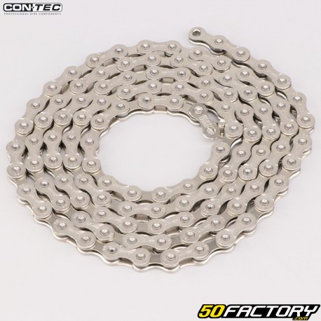 Contec C.9{3} 116{1}-fach 10{2}-Glieder Fahrradkette, silber