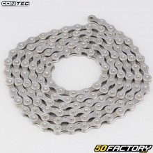 Catena per bici elettrica Contec ED.9{1}+ grigia a 136{3} velocità e 9{2} maglie