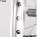28&quot; rear wheel (19-622) for 8/9/10/11S cassette Vélox Mach1 M260 grey aluminium (quick release)