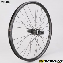 24&quot; (25-507) rear wheel for 8/9/10/11S cassette Vélox Mach1 Kargo L black aluminum (quick release)