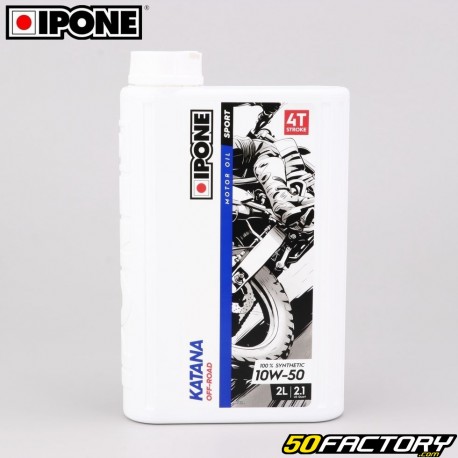 Engine Oil 4 10W50 Ipone Sports Katana Off Road 100% synthesis 2L