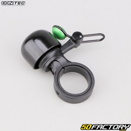 Contec Diamond Bing Black and Green Bicycle and Scooter Bell