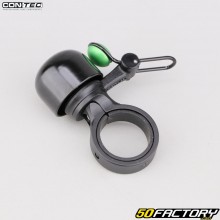 Timbre para bicicleta y patinete Contec Diamond Bing negro y verde
