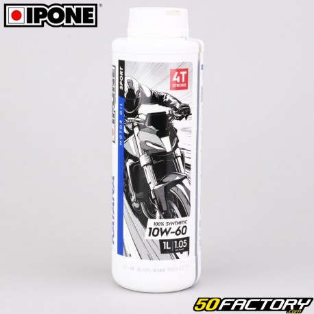Aceite de motor 4T 10W60 Ipone Deportes Katana 100% sintético 1L