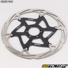 Disco de freno de bicicleta Contec CDR-LW-203{2}B de 6{3} agujeros y Ø6{1} mm
