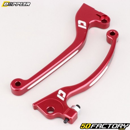 Front brake levers and clutch Rieju  MRT (2009 - 2017) Sherco SM Derbi DRD Evo ... Doppler red