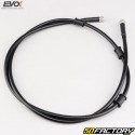 Universal brake hose 140 cm aviation type EvoK black