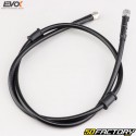 Universal brake hose 95 cm aviation type EvoK black