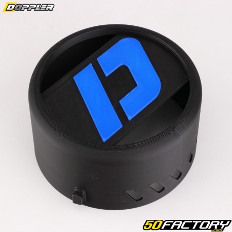 Ignition cover MBK 51 Doppler 3D black and blue