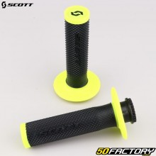 Scott motorcycle grips SX II Lock-On black and yellow
