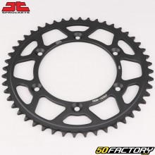 Rear sprocket 48 teeth steel 520 Yamaha YZ 125, YZF 250, 450... JT Sprockets black