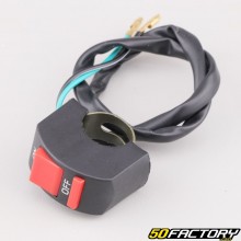 Circuit breaker switch (ON/OFF logos)