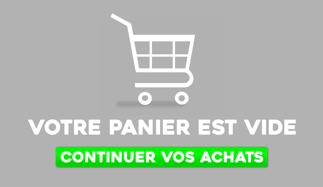 Votre panier est vide